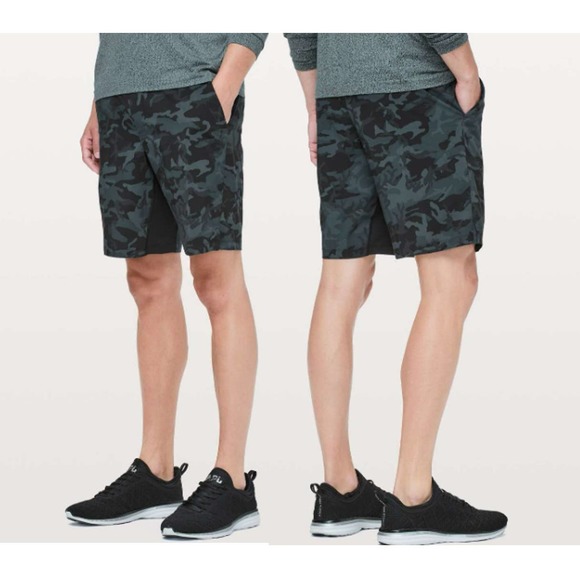 lululemon athletica Other - Lululemon T.H.E. Short *9" Updated Incognito Camo Blue Multi Men's Size Large
